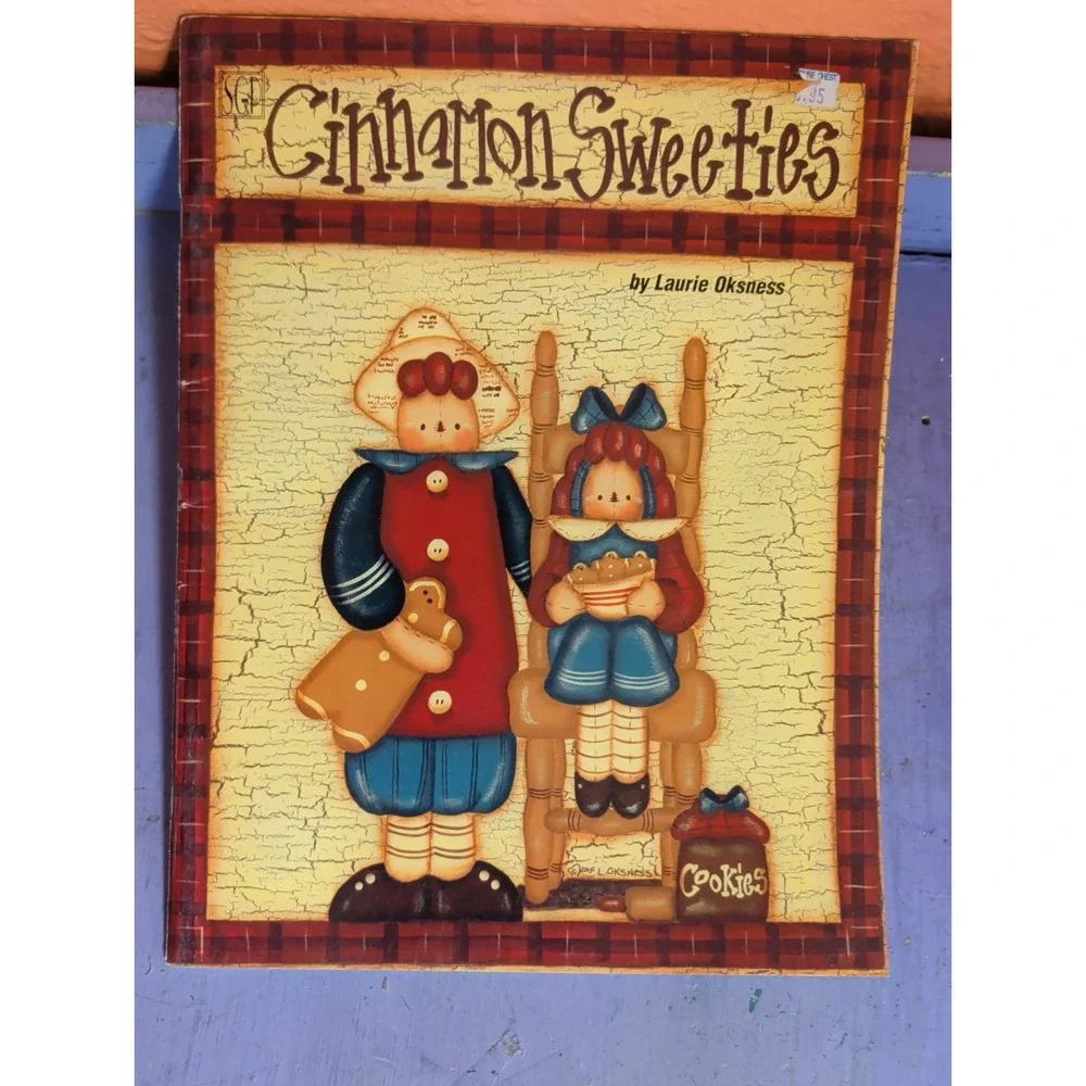 Cinnamon Sweeties Decorative Painting Book Primitive Patterns Laurie Oksness